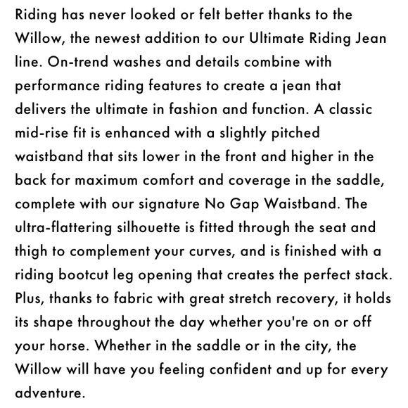 Wrangler Willow Ultimate Riding Jeans, Light Wash, Size 1x32 - Picture 12 of 15